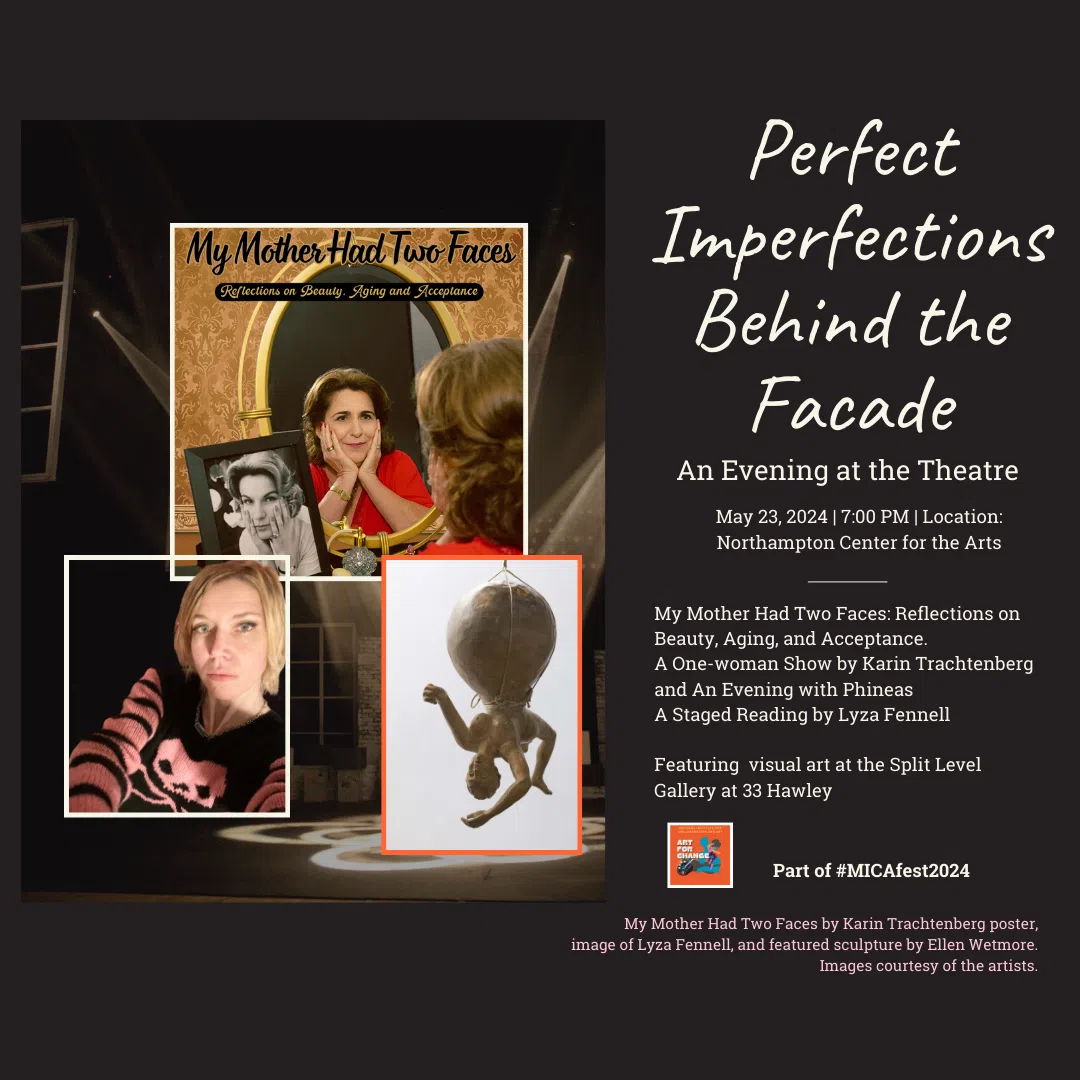 MICAfest<br />
Month-long<br />
Passes<br />
VIP and Regular</p>
<p>Perks and convenience! Graphic with turquoise background and images from micafest artists. graphics also say Art<br />
for change</p>
<p>MICAfest 2024 Art for Change:<br />
The M/others’ View<br />
80+ m/other artists<br />
One Ticket all month.