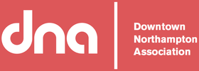 dna-logo-ss red background, white text: DNA | Downtown Northampton Association